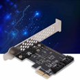thumbnail image 1 of Adaptateur PCIE, PCI Express vers 3.0 Adaptateur 2 Ports PCI Express 6Gbps Adaptateur d'Expansion Conforme aux Spécifications PCIE 2.0, 1 of 8