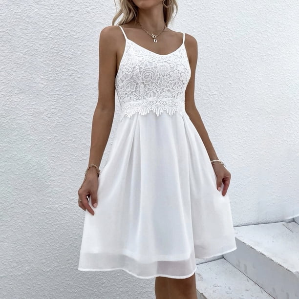cute mini white dresses Designer White Mini Dress main image 0
