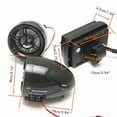 thumbnail image 4 of Amplificador de audio para manillar de motocicleta con pantalla Reproductor de música MP3 a prueba de agua Audio antirrobo para scooters y vehículos eléctricos, 4 of 9
