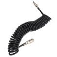 thumbnail image 4 of Recoil Air Hose Pressure Resistant Durable Flexible Lightweight Coiled Air Hose for Car Motorcycle 5m/16.4ft, 4 of 5