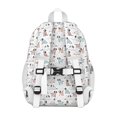 thumbnail image 3 of Cute Dogs Baby Backpack for School,Cute School Bag,Schoolbag with Adjustable Shoulder Straps & Padded Back,15"x11.42"x5.5", 3 of 6