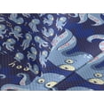 thumbnail image 4 of Ambesonne Octopus Quilted Bedspread Set 3 Pcs, Cartoon Style Wildlife, King Size, Multicolor, 4 of 5