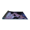 thumbnail image 2 of Ahgly Company Indoor Square Abstract Blue Modern Area Rugs, 7' Square, 2 of 4