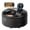 Black, variant on Invengo Smart Automatic Cat Feeder with Cooling & Heating, Wet & Dry Food Dispenser with 3MP Camera, App Control, Touch Screen, 5 Meal Timer, White