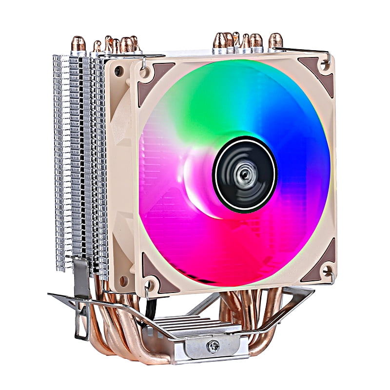 CPU Efficient Cooler Processor 90mm Cooling Fan 6 Heat Pipe Suitable For Installing LGA775 115x 1200 1700 1356 1366 i3 i5 i7 AMD