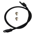 thumbnail image 1 of WRITWAA 18Pcs Kayak Bungee Cord Fixed Buckle Set Black Plastic Material for Kayaks Accessories, 1 of 8