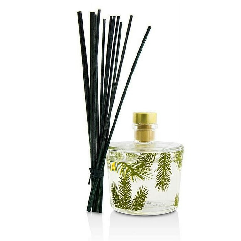 Thymes Frasier Fir Diffuser - Pine Needle Design - Home Fragrance Diffuser  Set Includes Reed Diffuser Sticks, Fragrance Oil, and Glass Bottle Oil