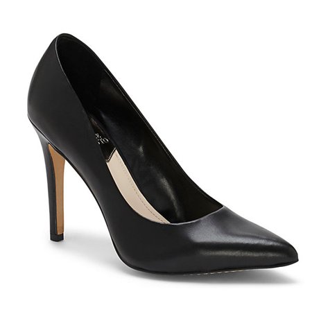 UPC 886216504033 product image for Vince Camuto Women's Kain Black Ankle-High Leather Pump - 8.5M | upcitemdb.com