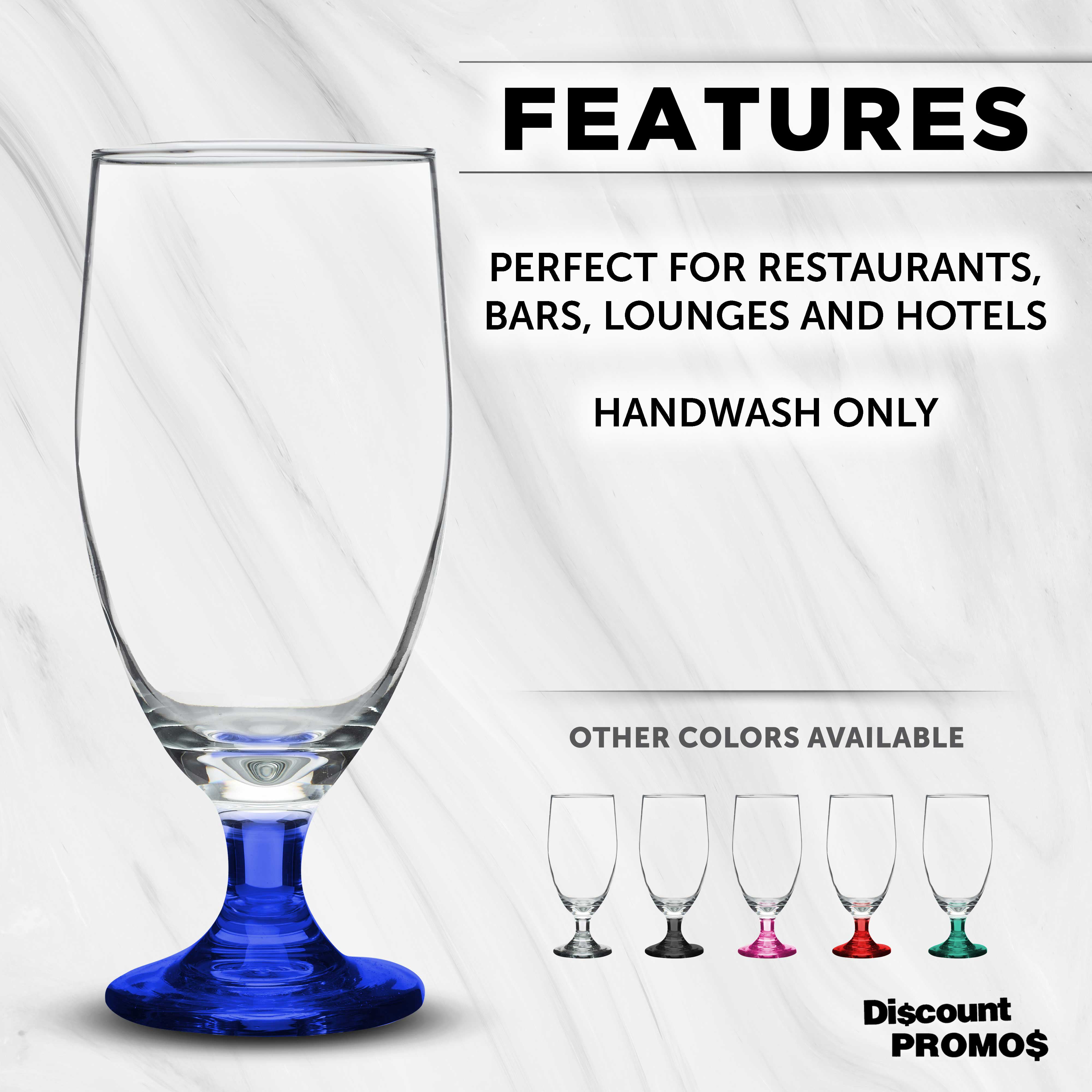 Water Iced Tea Glasses Goblet, Barware Glassware