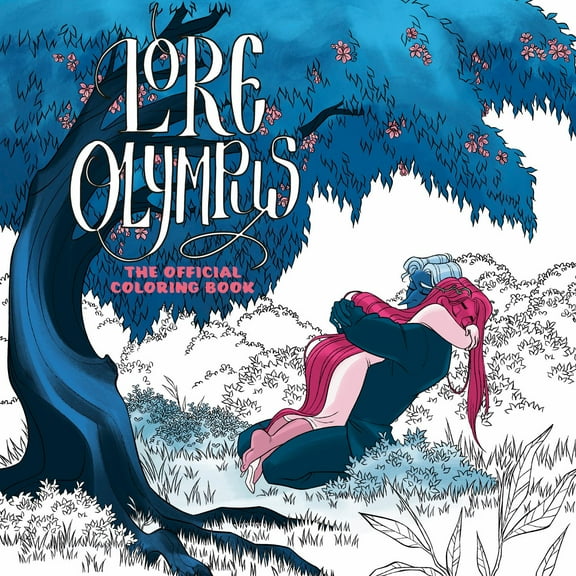 Lore Olympus: the Official Coloring Book, 80 pages (Paperback)