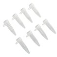 thumbnail image 2 of 500 tubos de microcentrífuga profesional de polipropileno transparente, tubo de centrífuga de 1,5 ml con tapa a presión para suministros de laboratorio, parte inferior puntiaguda, 2 of 5