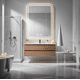 thumbnail image 2 of Espejo Con Luz Led Touch Para Baño 40 X 60cm Modelo Plateado, 2 of 4