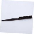 thumbnail image 3 of Cepillo de madera con cerdas de jabalí y peine de dientes anchos para peinar y dar volumen al cabello rizado., 3 of 5