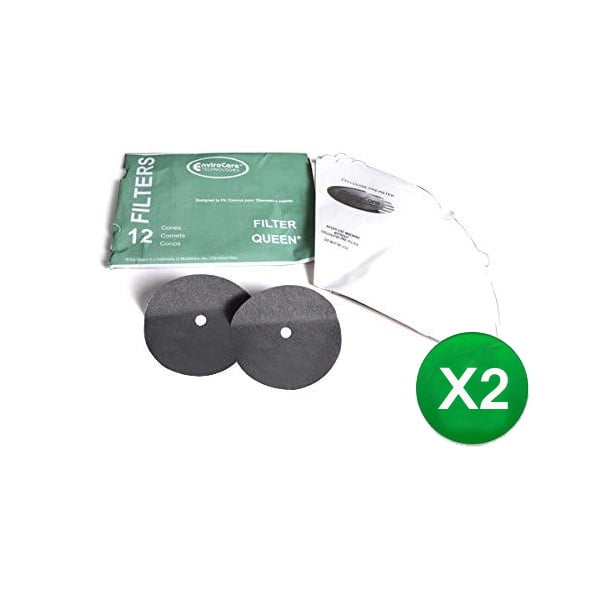 Filter Queen 24 Cones and 4 Filter Majestic Filter Queen Vacuum Bags 200