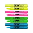 thumbnail image 3 of Stride 42012brite Tank Highlighter, Assorted Ink Colors, Chisel Tip, Assorted Barrel Colors, 12/pack, 3 of 4