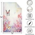thumbnail image 3 of Coolnut 1 Pack Pastel Butterflies Kitchen Towels Highly Absorbent, Super Soft Dishcloths 18 x 28 Inches Reusable Quick Drying Tea Towels Set for Home,Kitchen Decor Wash cloth, 3 of 7