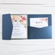 thumbnail image 2 of Bolsillo de invitaciones de boda personalizado, tarjeta de felicitación triplegable, proveedor de fiesta de compromiso, 2 of 4