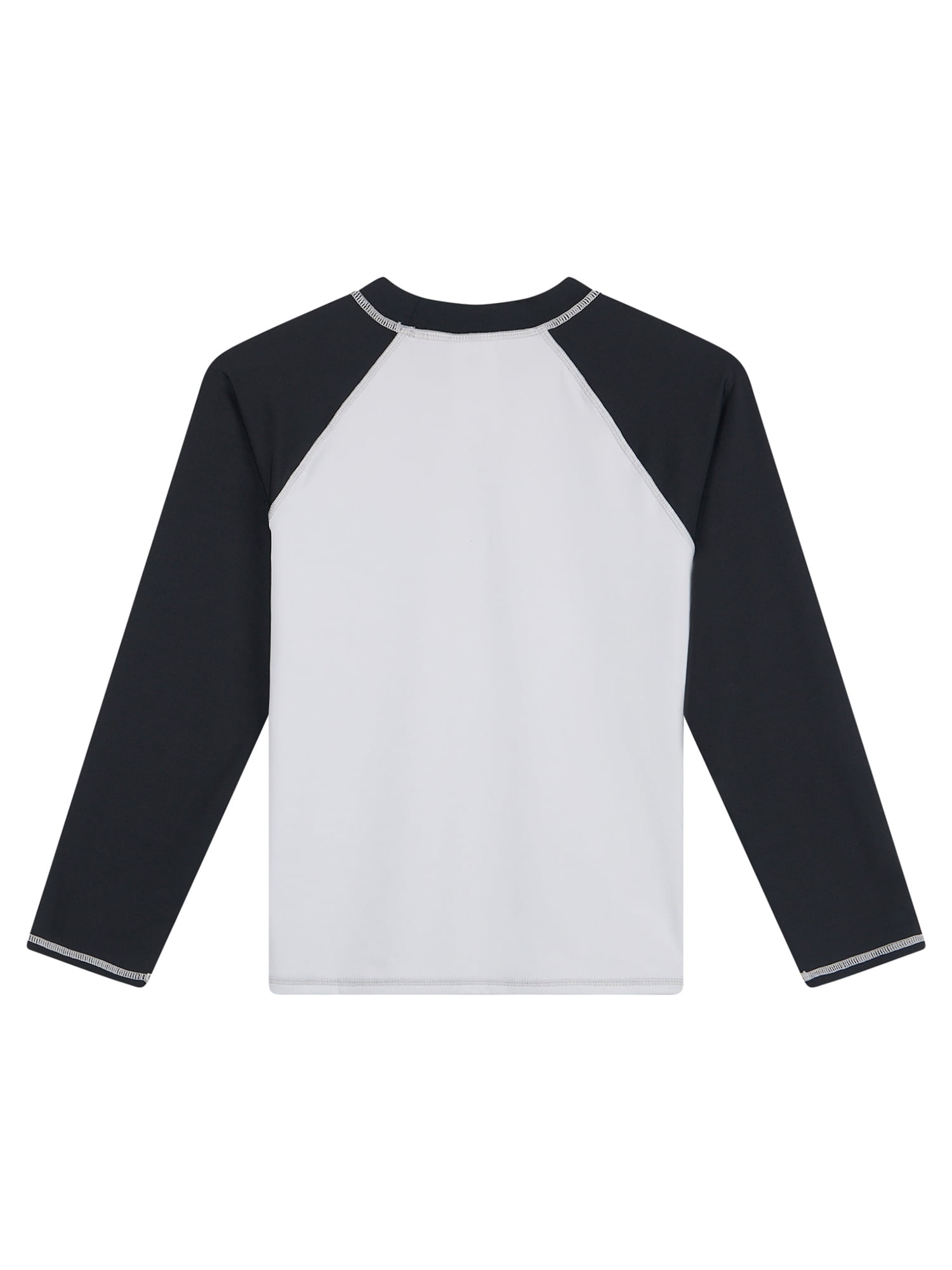 Reebok Boys Long Sleeve Rashguard with UPF 50+ Protection, Sizes 4-18