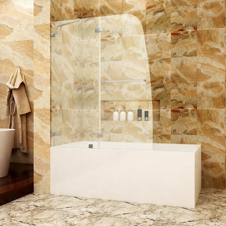 Tub Door Obscure Glass - SUNNY SHOWER TD, 48