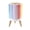 Color 3, variant on Small Trash Can with Lid beach turquoise teal sand Soft Coastal Nautical 1.8 Gallon Dog Proof Trash Can Round Garbage Can Waste Bin Wastebasket for Bathroom Bedroom Living Room