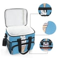 thumbnail image 6 of FORMRS Insulated Cooler Bag 24 Cans Capacity Soft Leakproof Lunch Box with Side Pockets, Ice Cream Cat, 6 of 7