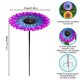 thumbnail image 3 of Comedero de metal para pájaros con estaca de metal para jardín exterior | Comedero y bebedero para colibríes resistente a la intemperie | Decoración de jardín de fácil instalación para obser, 3 of 5