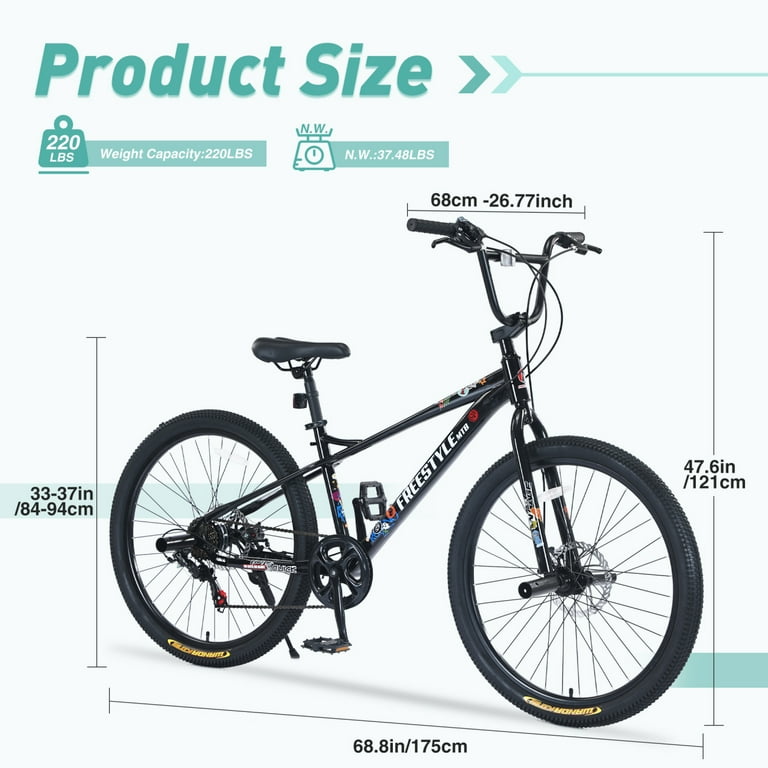26 wheel bike age sales