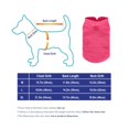 thumbnail image 3 of Deago Dog Fleece Vest Cold Weather Warm Pullover Sweater Soft Stretchy Puppy Turtleneck Coat Jacket Pet Winter Clothes for Small Medium Dogs Cats - Pink, L, 3 of 7