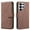 Brown, variant on Allytechgroup Case for Samsung Galaxy S21 Ultra with Credit Card Slot, RFID Blocking PU Leather Slim Stand Wallet Flip Case Shockproof Full Body Cover Bumper for Samsung Galaxy S21 Ultra, Black
