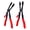 2pcs, variant on 2pcs Heavy-Duty Multi-Angle Hose Clamp Plier Set