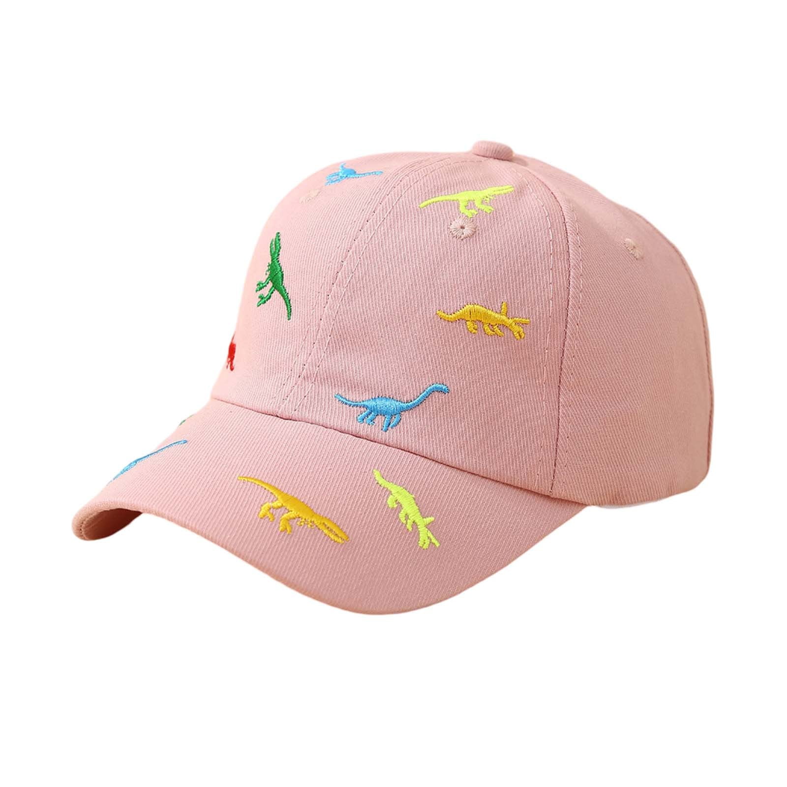 2025 Kids Hats Caps Dinosaur Boys Caps Adjustable Hat Embroidery