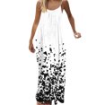 thumbnail image 4 of Yievot Backless Floral Dresses for Women Summer Beach Vacation Cami Dress Sleeveless Long Sundress, 4 of 7