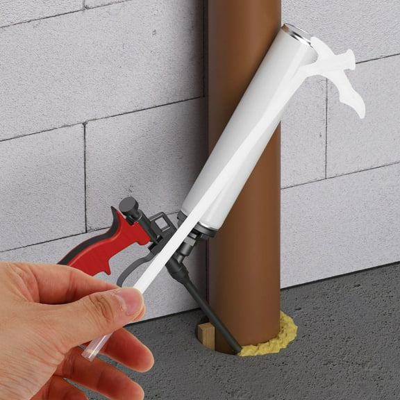 MLINS 10 Sets Spray Foam Replacement Tubes Nozzle for Gap Filling Foam Spray Tube for DIY