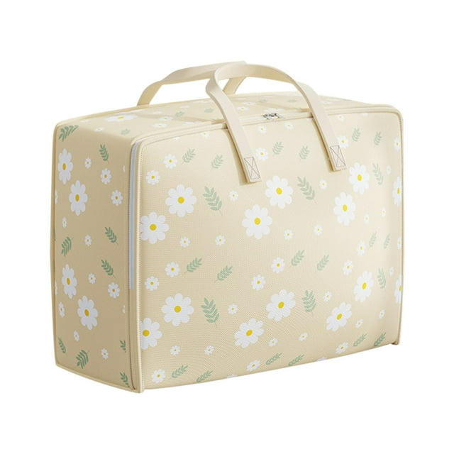 Rbaofujie Shoe Storage Oversized Clothes Quilts Storage Bag Wardrobe Sorting Storage Box Portable Storage Bag Zipper Cup Storage Bag Closet Storage Organizer