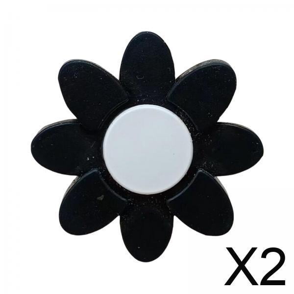 Amortiguador de vibraciones de raqueta,Amortiguador de vibración para raqueta de tenis con forma de flor,Amortiguador de cuerdas de silicona para raquetas de tenis,regalo,Accesorios