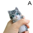 thumbnail image 1 of DIY Needle Craft Cats Felting Wool Felt Material Kit Plush for Beginners T3B1, 1 of 9