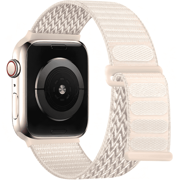 Nylon Sport Loop Compatible with Apple Watch Bands 44mm 40mm 46mm 42mm 45mm 49mm 41mm 38mm Men Women,Soft Breathable Fabric Woven Strap for iWatch Band Series 11 10 9 8 7 3 5 4 3/Ultra 3 2/SE 3 2/SE