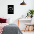 thumbnail image 2 of Stupell Industries Black Glam Fashion Symbol Typography Painting Unframed Art Print Wall Art, 13 x 19, 2 of 6