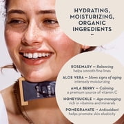 The Organic Skin Co Primp N’ Prime Hydrating Makeup Primer Moisturizer, Sun Kissed, Rose Gold, 2 fl oz