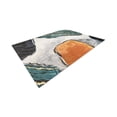 thumbnail image 4 of Unique Loom Outdoor Modern Collection Area Rug - Boho (5' 3" x 8' Rectangle Multi/Black), 4 of 9