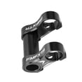 thumbnail image 1 of Folding Bike Double Stem Aluminum Stem 25.4mm Riser Adapter Alloy for Cycling Spare Replacement Black, 1 of 8