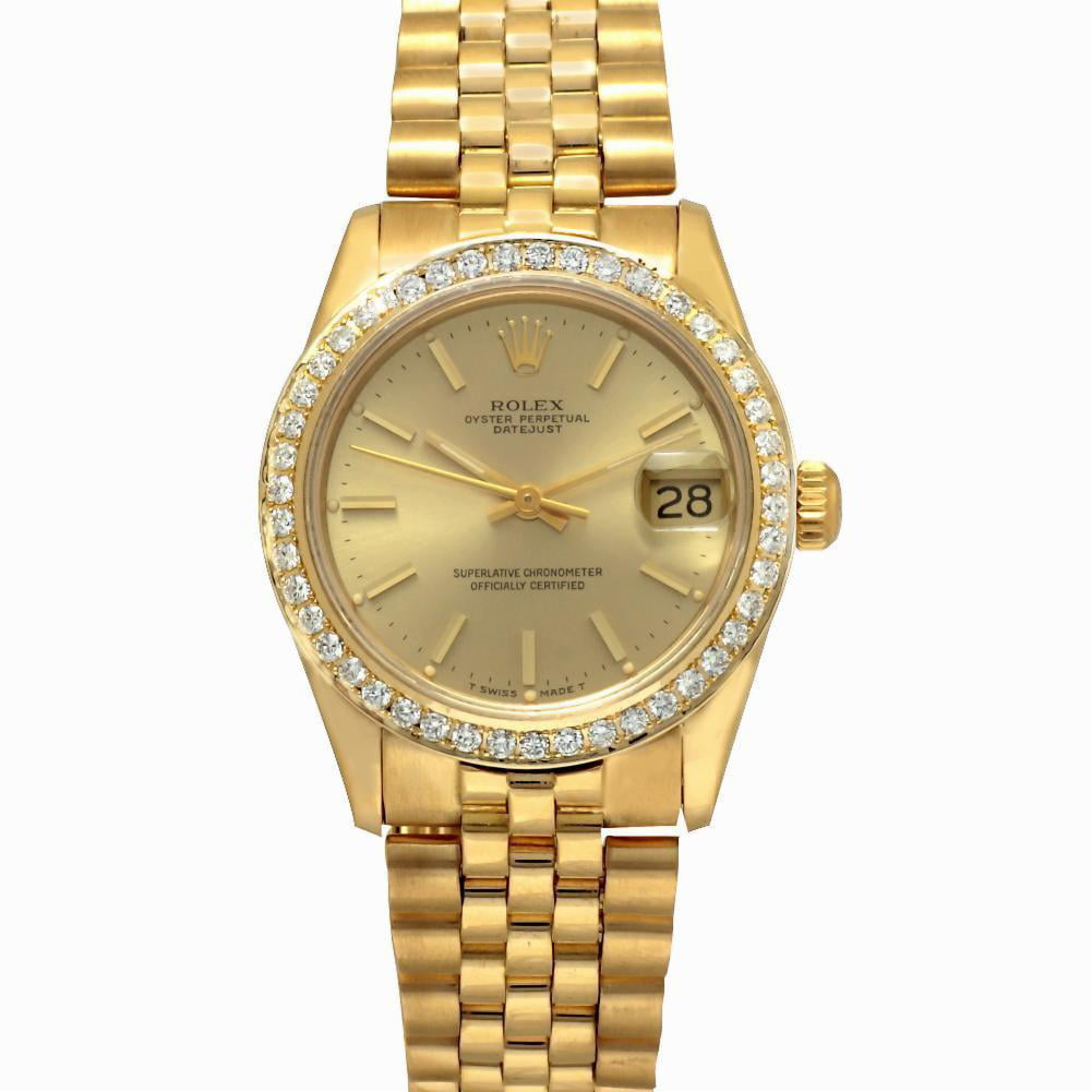 Pre-Owned Rolex Datejust 68278 Gold 
