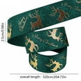 thumbnail image 3 of NSESSHome Fabric Deer Ribbon, Ribbon for Christmas Tree Decoration, Bow Making, Gift Wrapping, Cards Display, Crafts, Wedding, 3 of 6