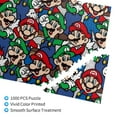 thumbnail image 3 of Lsque Mario Pattern Picture Puzzle,Wooden 1000 Piece Puzzle,Personalized Jigsaw Puzzles,Family Fun Puzzle,Gift Puzzle(Horizontal style), 3 of 8