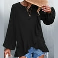 thumbnail image 5 of asdoklhq Spring Tops for Women, Summer Tops for Women, Womens Plus Size Clearance under $5, 5 of 6