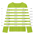 thumbnail image 2 of Yigetop Tshirt for Women Loose Lightweight Long Sleeve Pullover Versatile Spring Autumn Casual Top Green S, 2 of 2