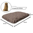 thumbnail image 2 of Antique Pet Bed, Damask Style Round and Curvy Vine Motifs Royal Victorian Old Design, Resistant Pad for Dogs and Cats Cushion with Removable Cover, 24" x 39", Purple and Pale Orange, by Ambesonne, 2 of 4