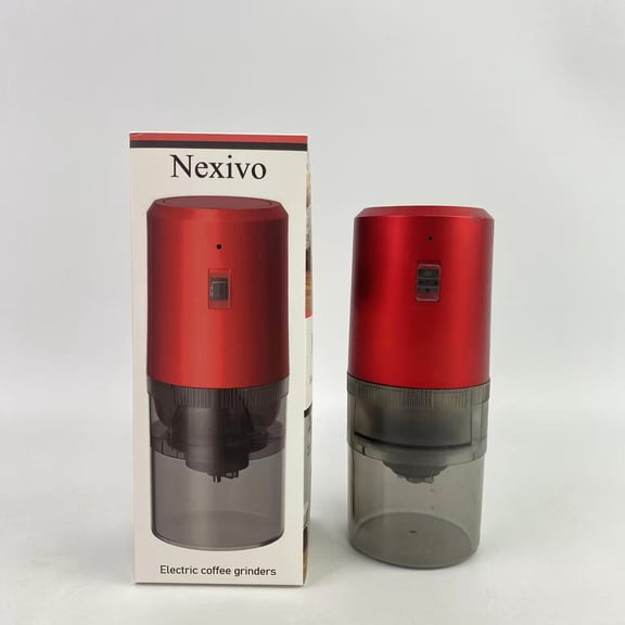 Nexivo Electric coffee grinders,Electric Coffee Bean Grinder USB Rechargeable Home Small Grinder Wireless Portable Bean Grinder