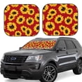 thumbnail image 1 of Vsdgher Sunflowers On Red Print Car Windshield Sun Shade, Reflective Sunshade Window Sunshade Sun Visor Protector Fit for Cars,Trucks,SUVs-Small, 1 of 6