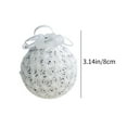 thumbnail image 3 of Large 3.15-Inch White Christmas Foam Ball, Lightweight Ornament for DIY Crafting & Holiday Tree Decor,A, 3 of 7